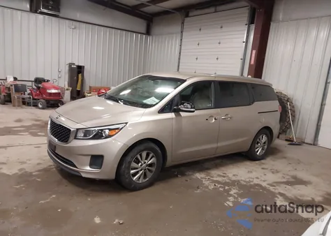 2016 Kia Sedona Lx from USA, damaged, VIN KNDMB5C1XG6189406